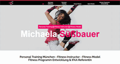 Desktop Screenshot of michaela-suessbauer.de
